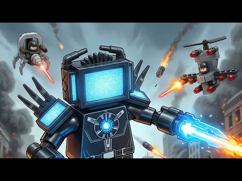 The cameraman. Lego military. Base full animation. 👌