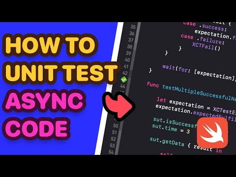 Unit testing Asynchronous Code In Swift ✅