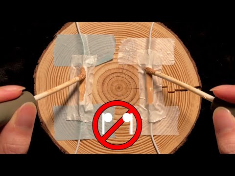 ASMR No Earphones Needed! Ultra Relaxing Earphone Mic Triggers (No Talking)