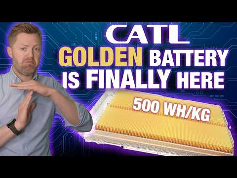 CATL’s 500 Wh/kg Golden Battery Is Official — What You Need to Know
