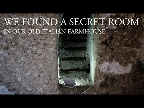 We found a secret room in our old Italian farmhouse! (#12)