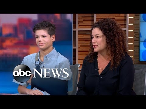 Teen describes surviving great white shark bite
