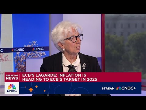 Watch CNBC's full interview with ECB president Christine Lagarde