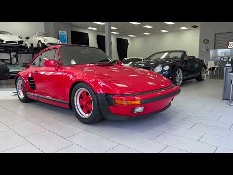 1988 Porsche 911 Slant Nose Turbo