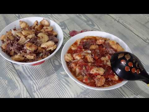 TÜRKMEN YEMEĞİ DOĞRAMA/ДОГРАМА/Туркменская кухня