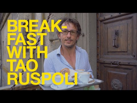 Breakfast with Tao Ruspoli