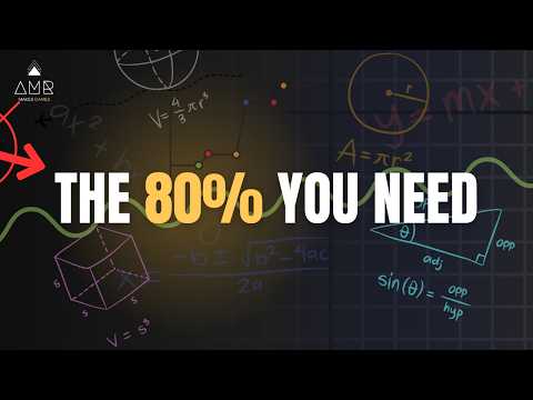 The Essential Game Dev Math (Get 80% Better in 20% the Time)