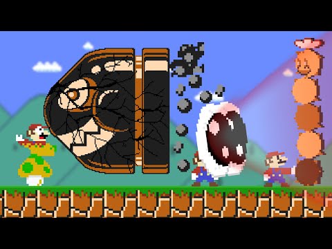 Super Mario Bros  Eyes are mutated, everything is ruined, it's all gold  ( AND MORE! )
