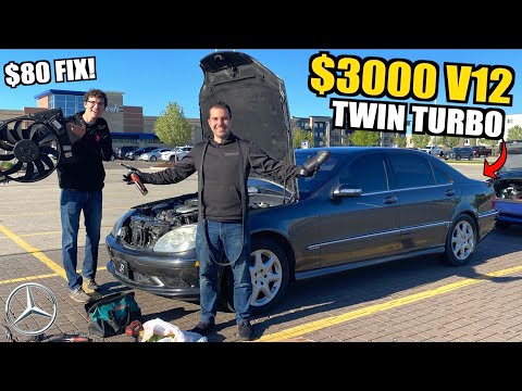 Buying a Broken Mercedes S600 V12 Twin Turbo For $3000 (Simple Fix?!)