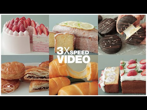 #60 영상 3배속으로 몰아보기 : 3x Speed Video | 4K | Cooking tree