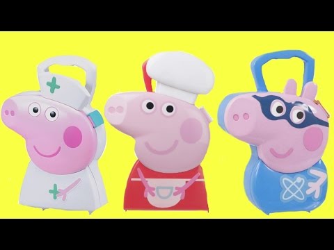 Peppa Pig Carrying Case - Medical Doctor Nurse Superhero