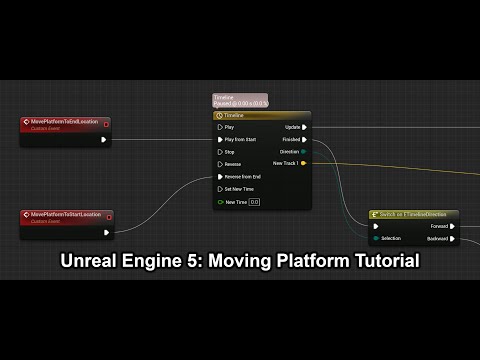 Unreal Engine - Timeline-Based Moving Platform Tutorial
