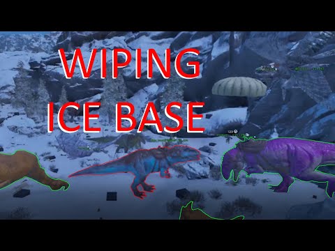 RAIDING A VALGUERO ICE BASE ON CONQUEST | ARK Official PVP