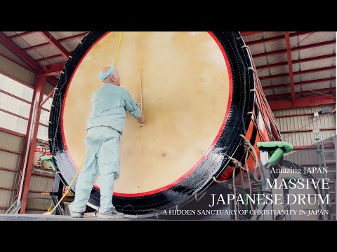 A Giant Mission: Japanese Craftsmen Build a 3-Meter Taiko Drum