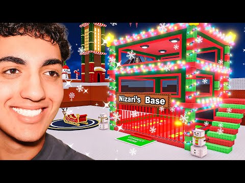 I FINALLY UNLOCKED THE NEW CHRISTMAS BASE in Steal a Brainrot!