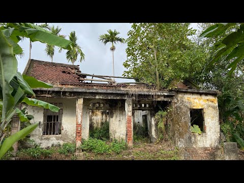 See how we CLEAN UP a 100+ year old abandoned house | Lawn mowing, free garbage collection | CLEANUP