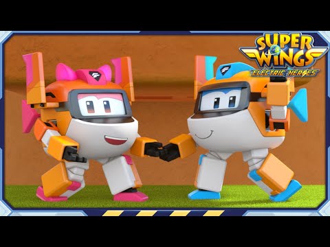 Superwings | S8 | TIKI & TAKI | Electric Heroes | Character Compilation