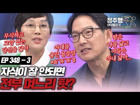 [#속풀이쇼동치미][348-3] 자식한테 문제 생기면 다 며느리 탓? #정주행_이어달리기
