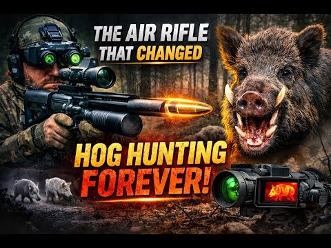 This Air Rifle Changes how texas handles hogs