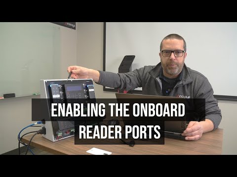 ICT Protege GX DIN Rail Controller: How to Enable the Onboard Reader Ports for Access Control