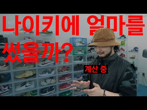 ..고점좌가 나이키 신발에 쓴 금액 ...ㄷㄷ