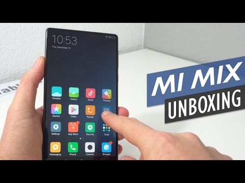 Xiaomi Mi Mix Unboxing With In-Depth Hands-On (English)