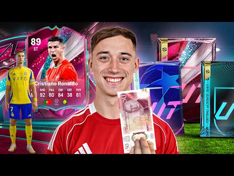 Can I Go 15-0 Using 89 CR7 & £50 of Packs!