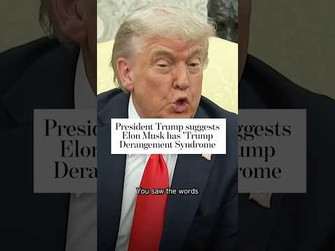 President Trump suggests he has 'Trump Derangement Syndrome