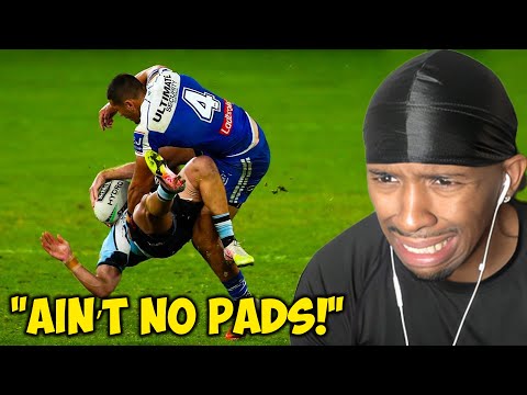 Americans React To Rugby’s Hardest Hits For The First Time