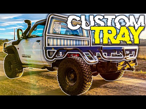 CUSTOM TRAY for my GU PATROL - PART 1