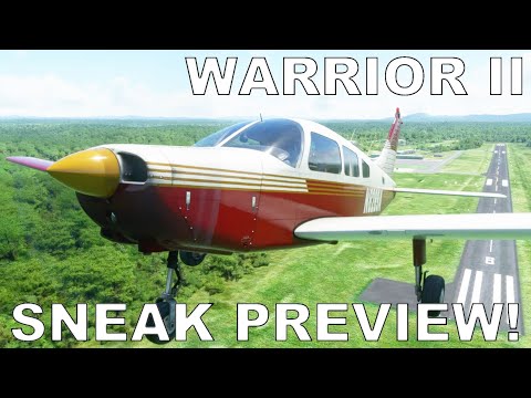 Just Flight PA-28 Warrior II | Full Flight Preview | Microsoft Flight Simulator