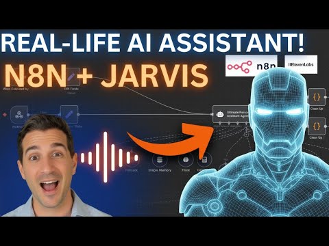 I Built a Jarvis AI Assistant with n8n (No Code, Get It 100% Free)