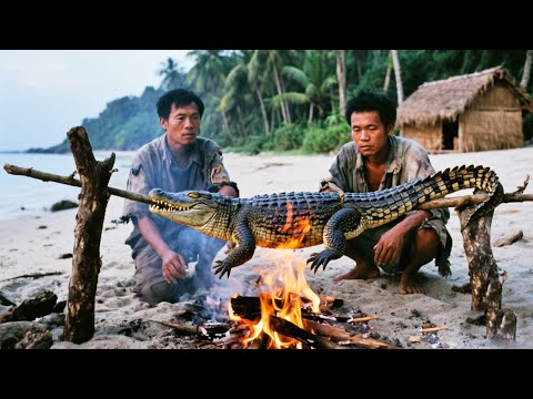 亞馬遜雨林生存挑戰全集！上千種有毒生物讓人膽戰心驚，成功制服鱷魚才能飽餐一頓【探索兄弟】