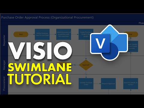 VISIO SWIMLANE TUTORIAL
