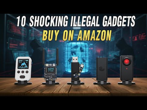 10 Most Shocking Illegal Gadgets You Can Still Buy On Amazon!
