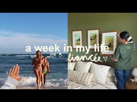 a week in my life as a 24-year-old fiancée!!