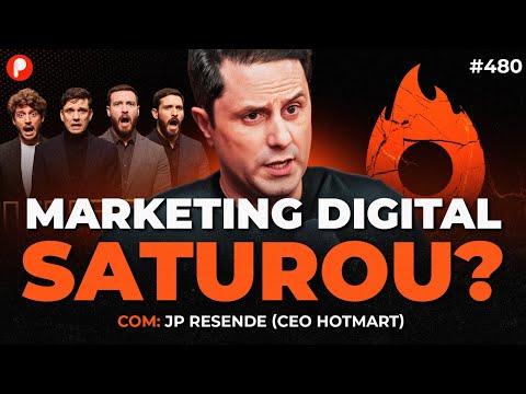 O QUE O CEO DA HOTMART SABE SOBRE O FUTURO DO MARKETING DIGITAL? (JP Resende) | PrimoCast 480