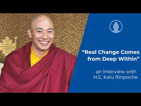 An Interview with Kalu Rinpoche at the Global Peace Prayer Festival in Bhutan