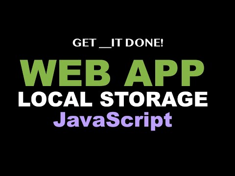 How to Use Local Storage in a JavaScript Web App