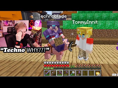 Techno and Tommy’s chaotic energy on Philza’s stream! - Dream SMP
