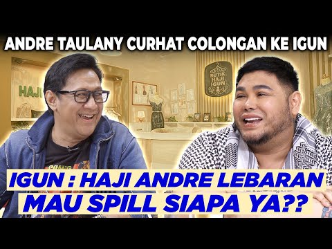 ANDRE TAULANY KECEPLOSAN MAU NGAJAK SOMEONE KE LONDON | BUTIK HAJI IGUN