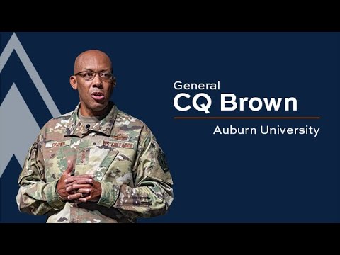 General CQ Brown at Auburn University
