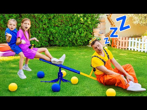Games with a giant seesaw