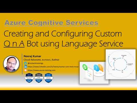 Create and Configure Custom Q 'n' A Chatbot using Language Service within Azure Cognitive Services