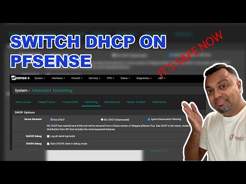 Move pfSense from ISC DHCP to Kea DHCP