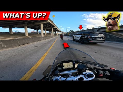 What Happens When You Mess With Cops On A Super Bike?