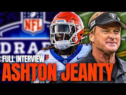 Ashton Jeanty FULL INTERVIEW | Gruden Goes Long