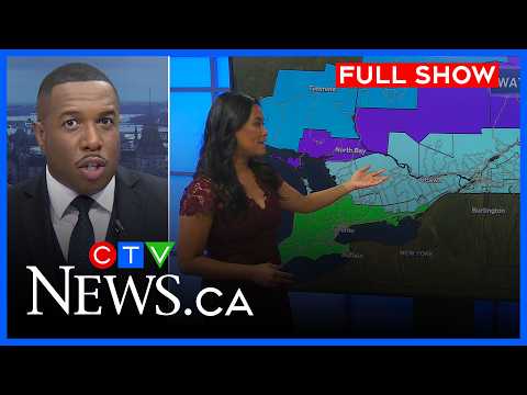 Major freezing rainstorm coming to Ottawa | CTV News Ottawa at Five for Tuesday, March 10, 2026