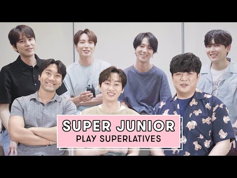 SUPER JUNIOR Reveals Who Has the Best Smile, the Most Aegyo and More | Superlatives | Seventeen