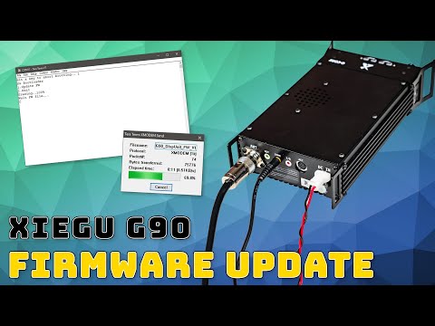 Xiegu G90 #03 📻 Firmware Update